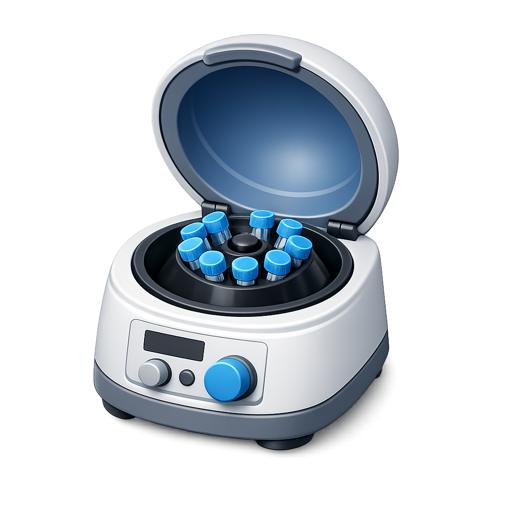 3D laboratory centrifuge PNG