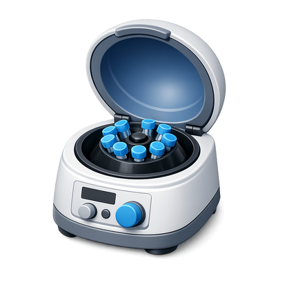 3D laboratory centrifuge PNG