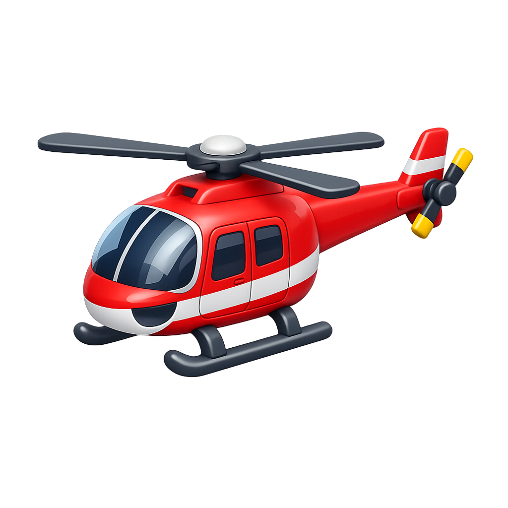 Helicopter PNG image with transparent background