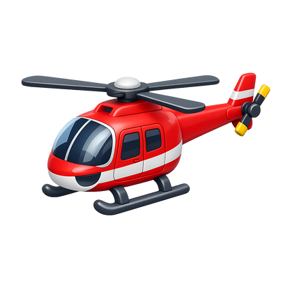 Helicopter PNG image with transparent background