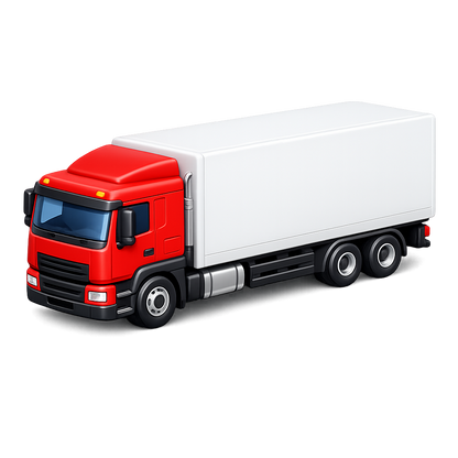 Lorry PNG image with transparent background
