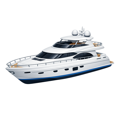 Yacht PNG image with transparent background